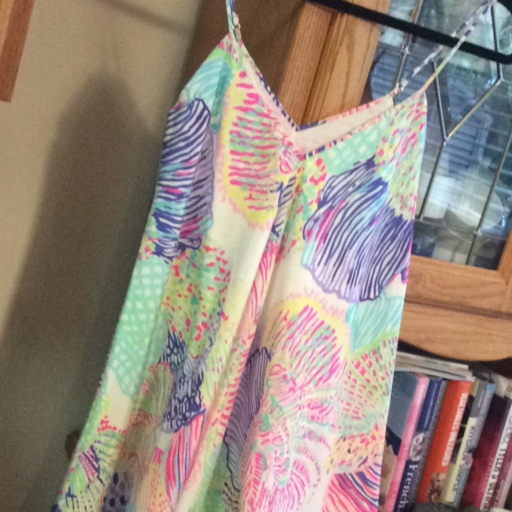 Lily Pulitzer Dress strapped, shelled, Size XXS